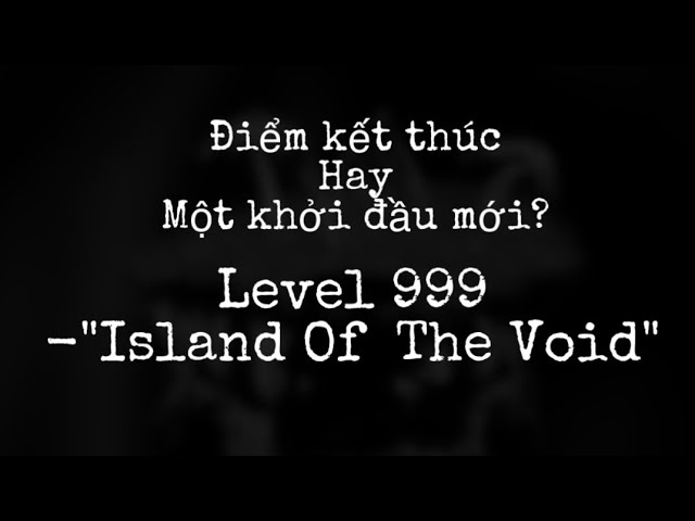 BACKROOMS EXPLAINED, Level 999 - Island of the void