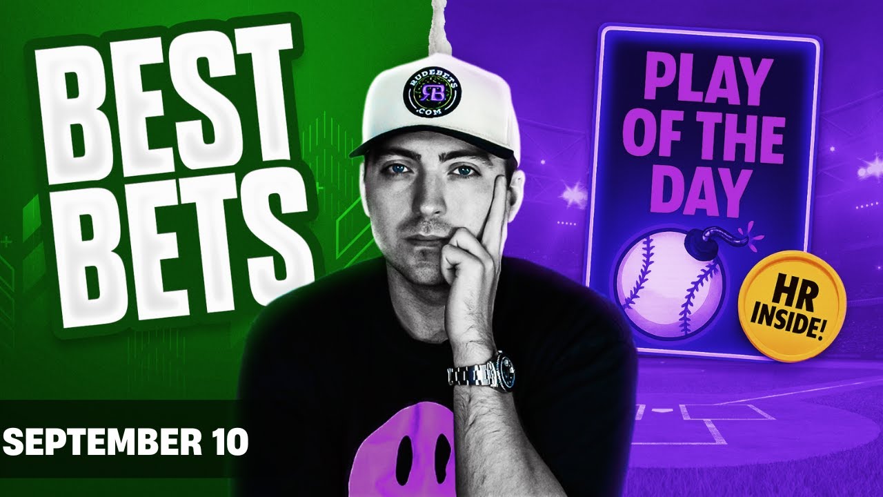 ⚾ MLB Picks & Home Run Predictions for EVERY Game 💣🔥 | Best Bets & HR Props (September 10th)