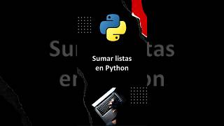 Sumar Listas en Python SIN Numpy #aprenderpython #programación #python