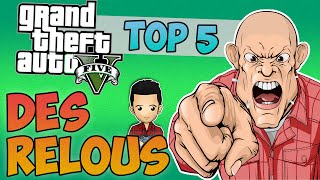 LE TOP 5 DES RELOUS SUR GTA 5 ONLINE ! screenshot 3