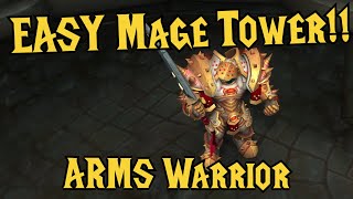 NEW EASY Arms Warrior Mage Tower Guide - NO Grinding or Special Gear Needed WoW Dragonflight 10.0.7