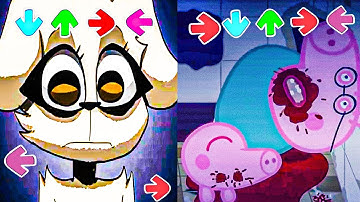 BELLA React to Peppa Pig.EXE All Characters part 6 | FNF MEME Playground test