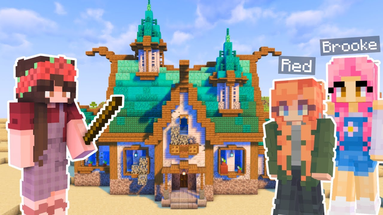 I FORCED my friends to build my House!
