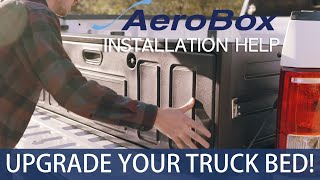 AeroBox Installation Video (Premium Version) Removable Pickup Truck Bed Storage Box, Cargo Organizer