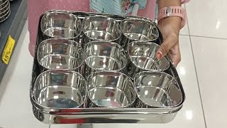 DMART|Useful Cookware,Kadai|Storage kitchen products|Container|spices Rack| masala box|Online availe