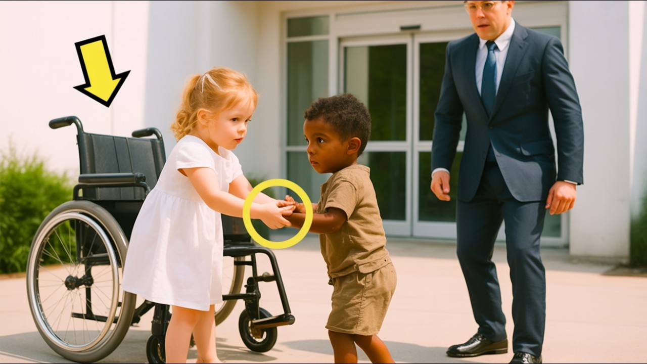 صبي متسول لاحظ العلامات التي تجاهلها الجميع… وجعل ابنة الثري تمشي مجدداً