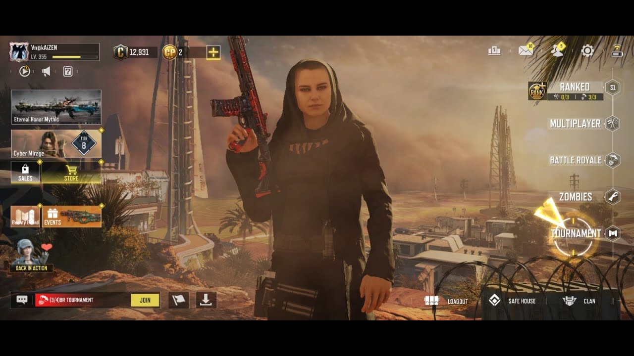 Playing Ranked TDM using the LW-3 Tundra