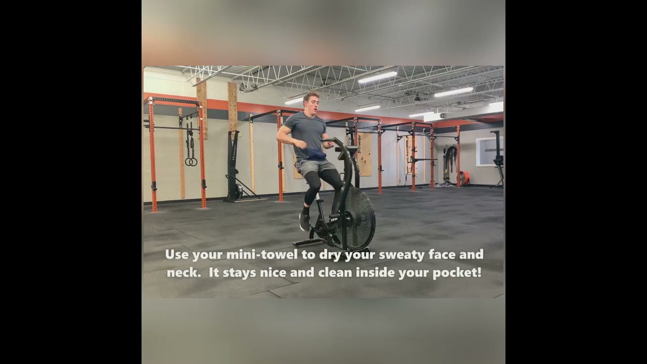 Tee with pocket by The Sweat Relief Company.