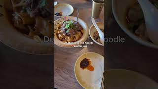 Dumpling The Noodle 📍 Seattle Eats (Wallingford)