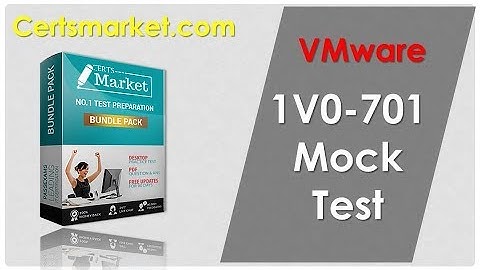 Get 1V0-701 Mock Test Trending Source for 1V0-701 Exam Success