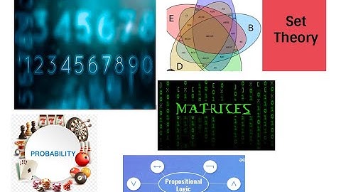 V11 Written Midterm - Number systems, matrices, sets, propositional logic, and probabilities