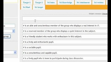 Report comment bank comment editing