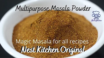 Mix masala recipe for all purpose | All purpose masala  multi purpose masala powder | Nest Kitchen