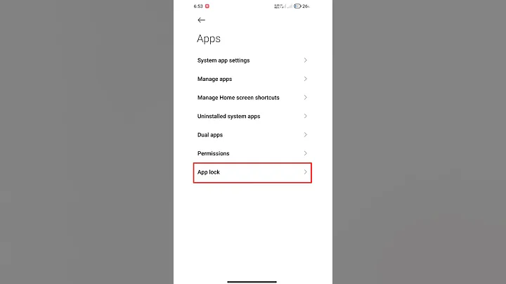 Fingerprint Unlock | Fingerprint Unlock kaise kare | App Lock Fingerprint kaise use kare #shorts