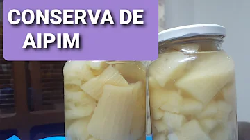 Como fazer para conservar mandioca?