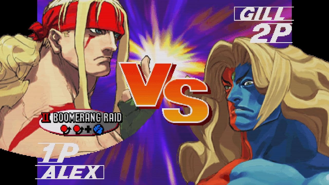 Street Fighter 3rd Strike | Alex vs Gill Boss Fight