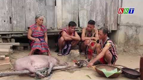 Lễ tỉa lúa của người Brâu