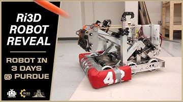 Ri3D @ Purdue 2024: Robot Reveal