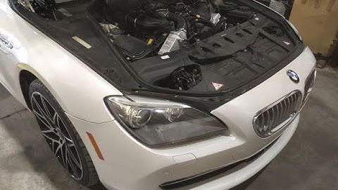 2012 BMW 650 4.4 N63 rod knock diag & inspection