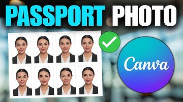 How To Make Passport Size Photos in Canva