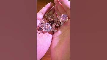 9 Polyhedral Dice D&D Sets Caramel Alchemy #dnd #dnddice #ttrpg #dice #diceset