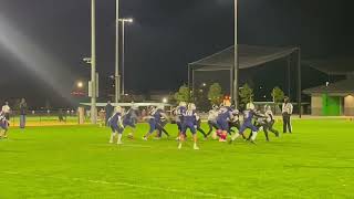 12 u Southmoore Sabercats wins 14-0 against Deer Creek antlers