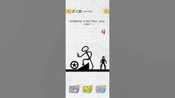 Draw 2 save stickman puzzle level 270 #shorts #dress #draw2savegame #gaming #automobile