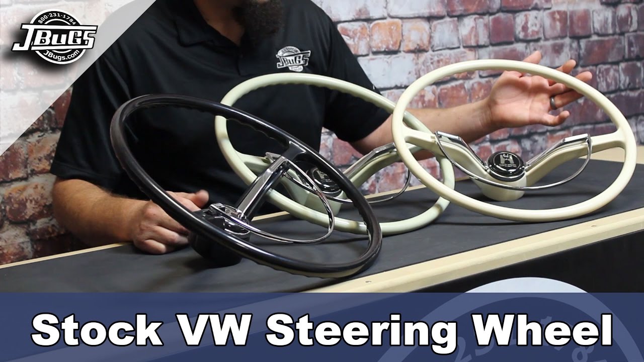 JBugs - Product Spotlight - VW Stock Steering Wheel - YouTube