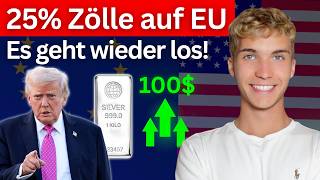 🚨TRUMP ZOLL ALARM: NASDAQ, Silber & Bitcoin explodieren - Unsere Chance!