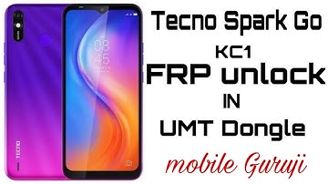 tecno spark go (kc1) frp unlock in umt