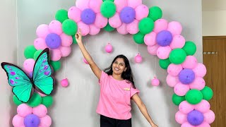 Floral shape Balloon Arch for any occasion at home