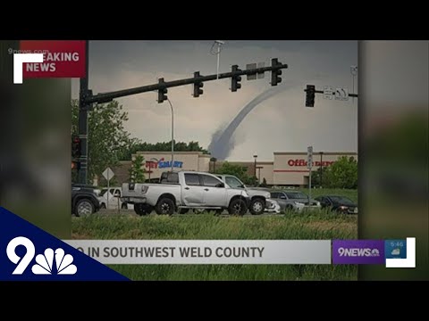 Witness describes tornado in Weld County