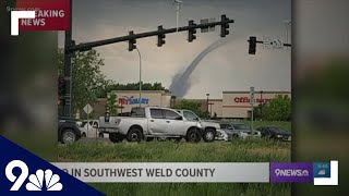 Witness describes tornado in Weld County