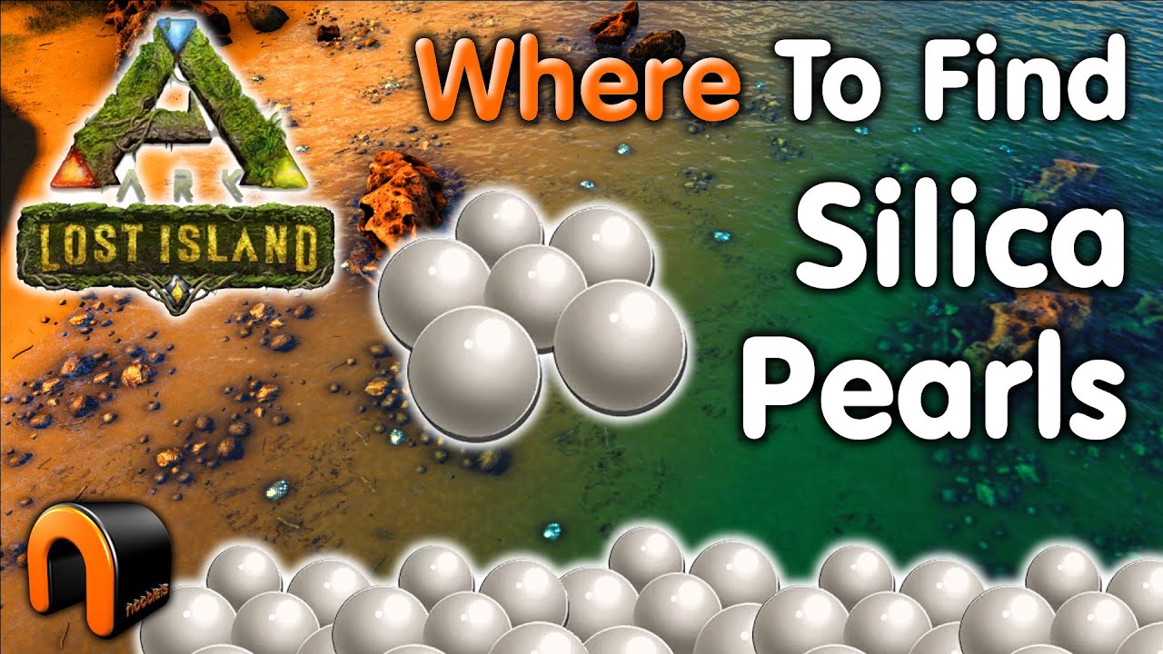 ARK SILICA PEARLS Lost Island BEST Locations! #Ark - YouTube