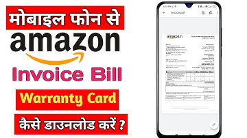 How to Download Your Amazon Invoices and Warranties