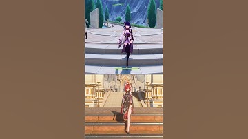 Genshin (Unity) vs WUWA (Unreal Engine) #genshinimpact #wutheringwaves