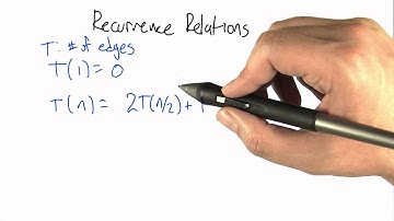 Recurrence Relation - Intro to Algorithms