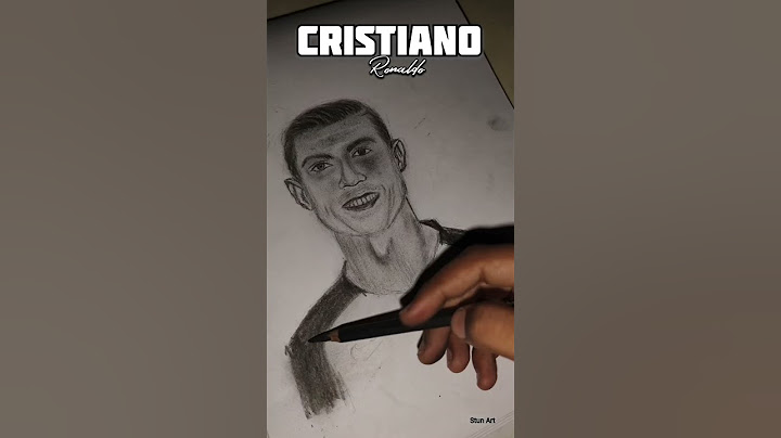 Cristiano Ronaldo drawing//DM for Paid commission work//#Artist#Stun art#Drawing