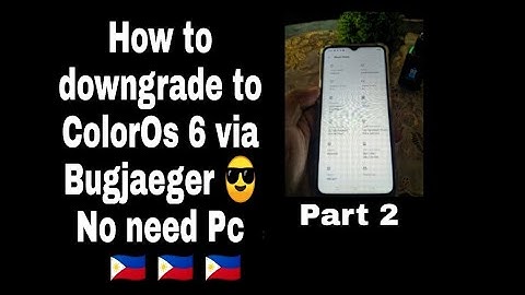 How to Install ColorOs 6 from Realme UI via Bugjaeger for Realme 5 / 5i