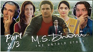 M.S. DHONI: THE UNTOLD STORY Movie Reaction Part 2/3! | Sushant Singh Rajput