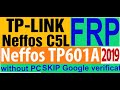 TP-LINK Neffos C5L TP601A Google Account Bypass FRP without pc