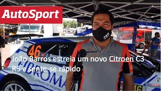 João Barros fala ao Autosport à partida do Rali de Castelo Branco 2020