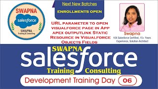 06.Salesforce Development URLParameterToOpenVisualforcePageInApp apexoutputlinkStaticResourceinVF