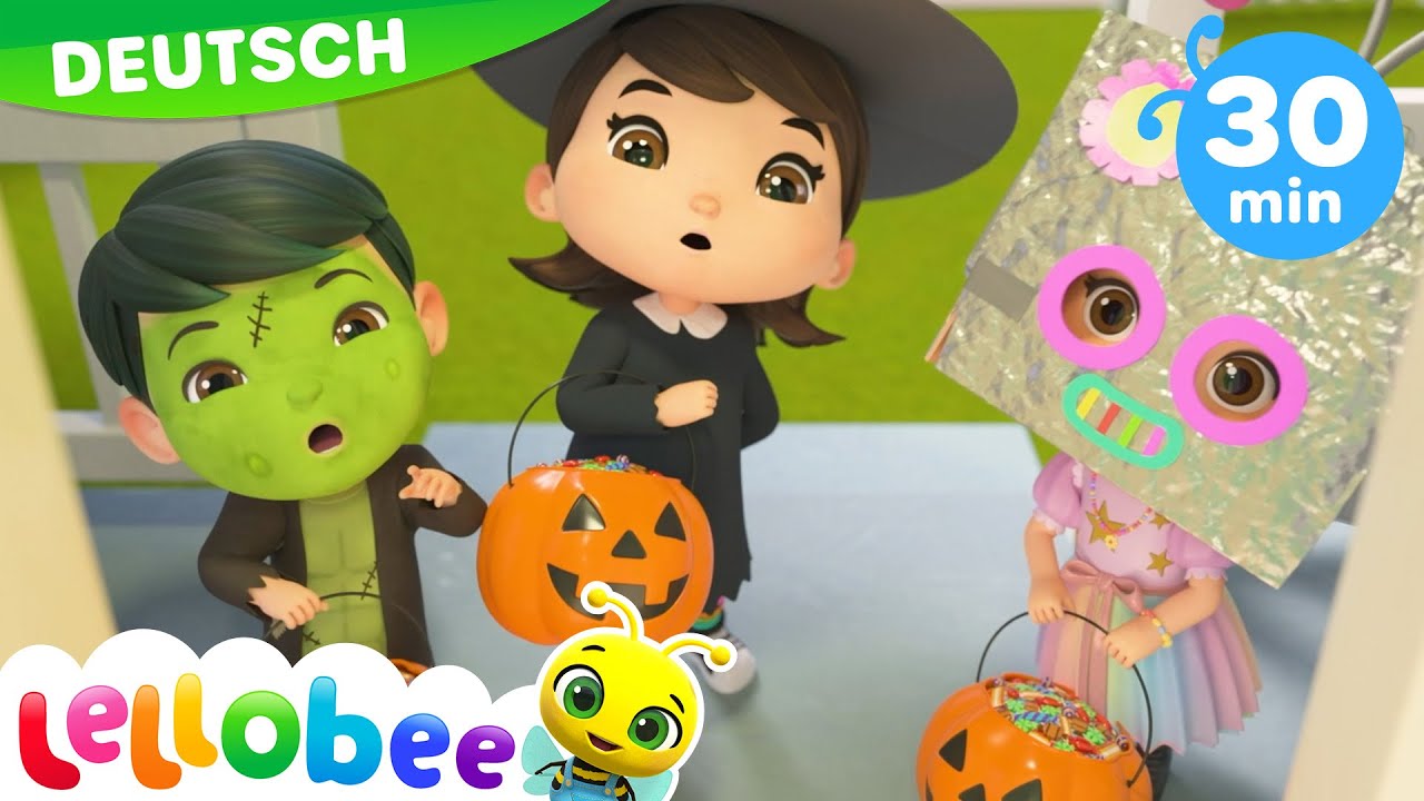 Ja, Ja! Halloween Süßes oder Saures! | Lellobee - Kinderlieder und Cartoons | Lellobee Deutsch