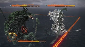 GODZILLA PS4: Biollante vs Kiryu and Godzilla 1964