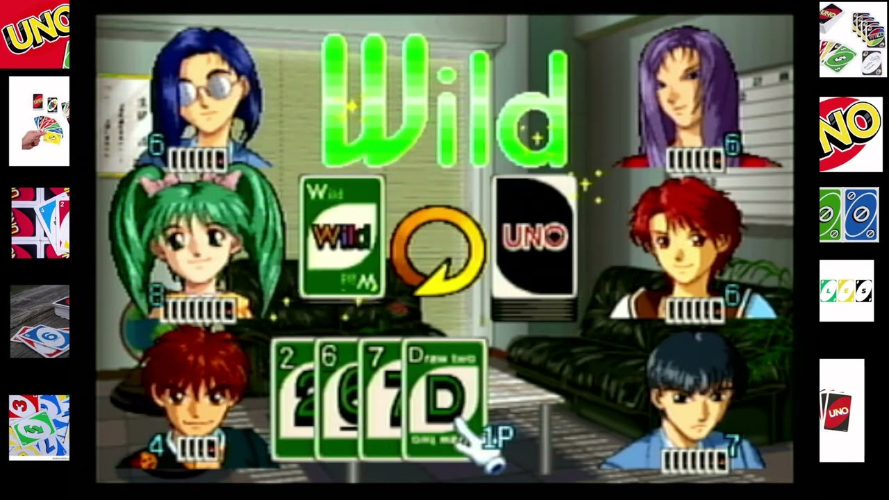 Uno DX 6 Player 1 Round Game