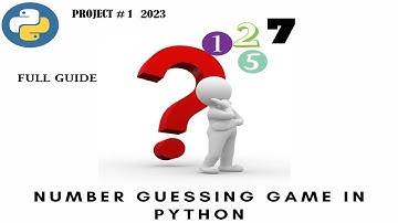 Random Number Guessing Game| Learn Python with Projects for Beginners| 2023