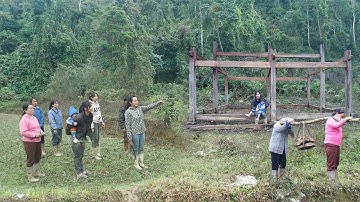Full Video 300 days: Single Mother Raises Child Alone, Builds Bamboo House, Farm From Scratch.