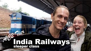 Indian Railways OVERNIGHT AC3 SLEEPER CLASS TRAIN REVIEW 🇮🇳Goa to Mumbai screenshot 3