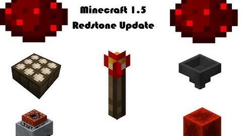 Minecraft 1.5 (Redstone Update) Overview